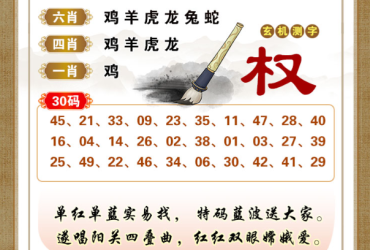 2025029期香港彩九肖30码中特