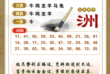 2025062期香港彩九肖30码中特